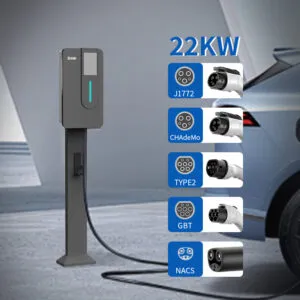 OLNK 22kw Wall-Mounted EV charger | Nightblade