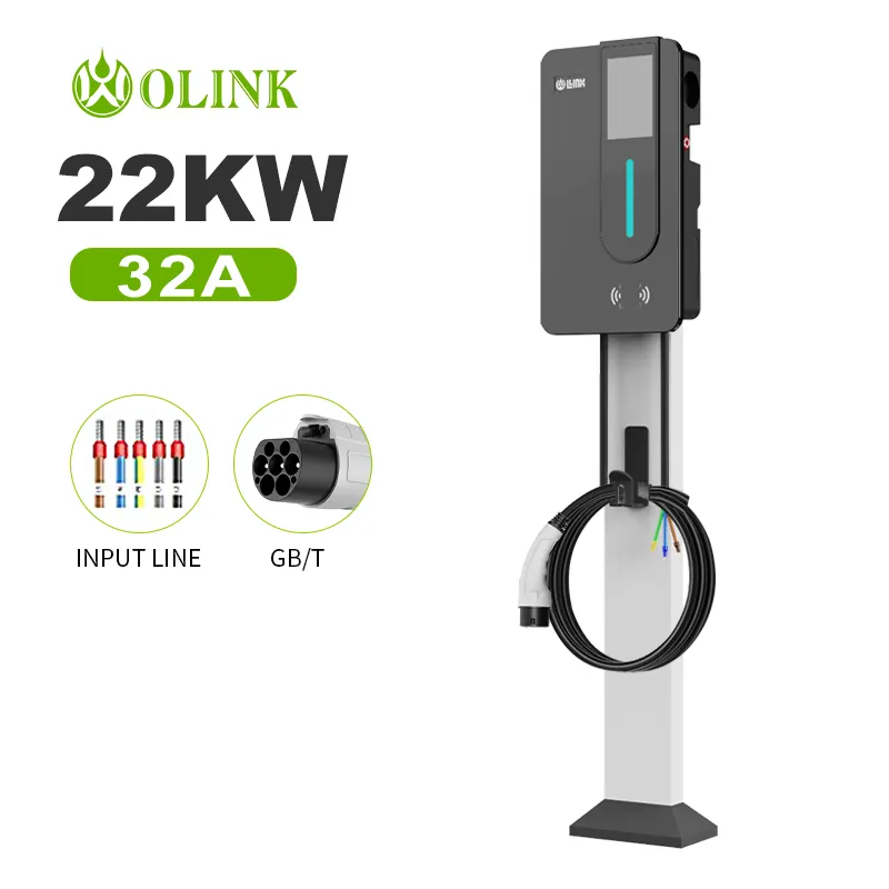 OLNK 22kw Wall-Mounted EV charger | Nightblade - Image 4