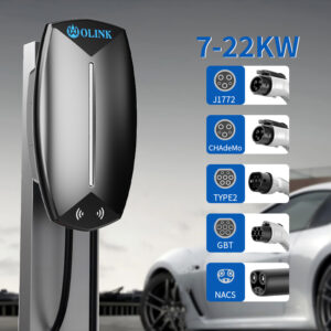 OLINK 7-22kW AC Charging Pile Station | Thunderbolt
