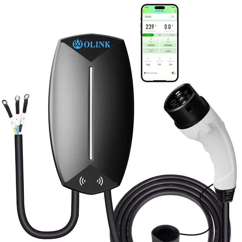 OLINK 7-22kW AC Charging Pile Station | Thunderbolt - Image 3