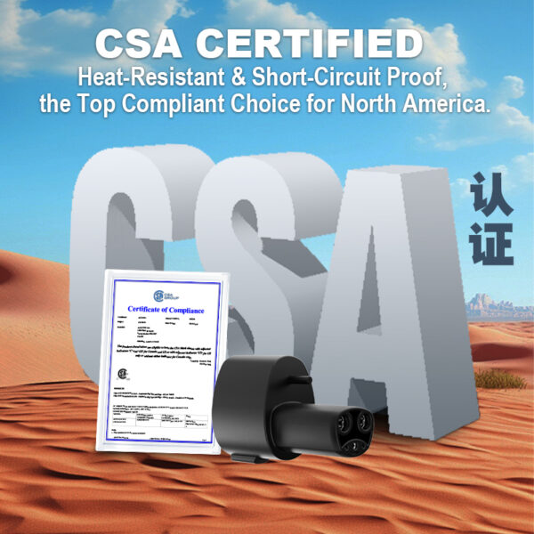OLINK J1772 To NACS Adapter | 80A & 240V Charging Adapter Approved by CSA - 图片 6