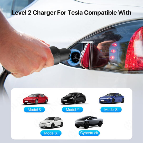 OLINK NACS EV Charging Extension Cable 200A | IP54 | Suitable for Indoor and Outdoor use - 图片 5