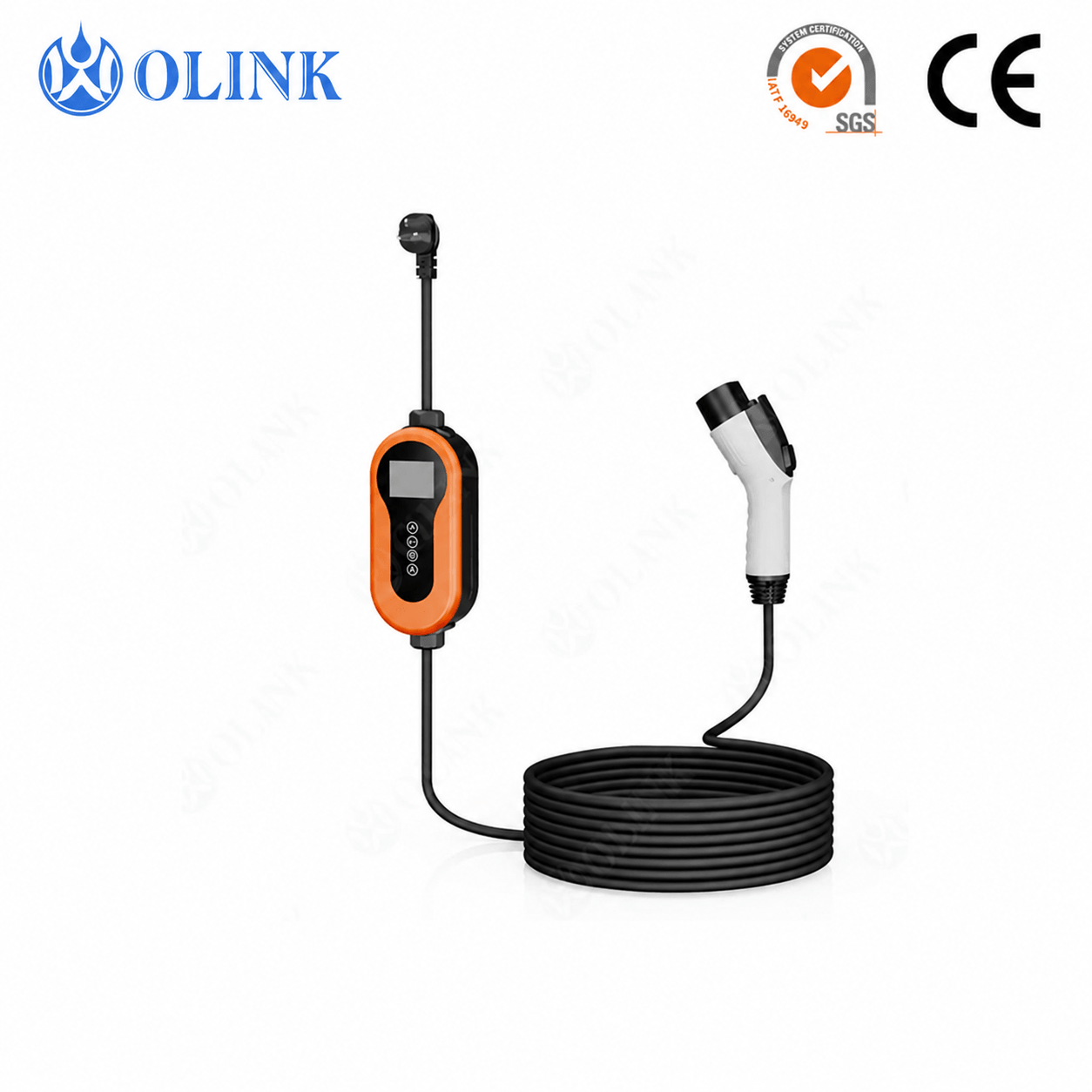 Portable EV Charger 3KW/7KW | 32A 250V | OLINK Source Factory