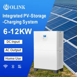 OLINK Integrated Solar-Storage-charging System 6kW/12kW for home use