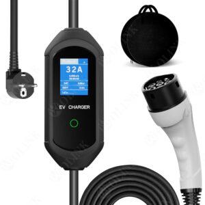 Portable EV Charger Falcon | 7KW-22KW |  OLINK EVSE Manufacturer